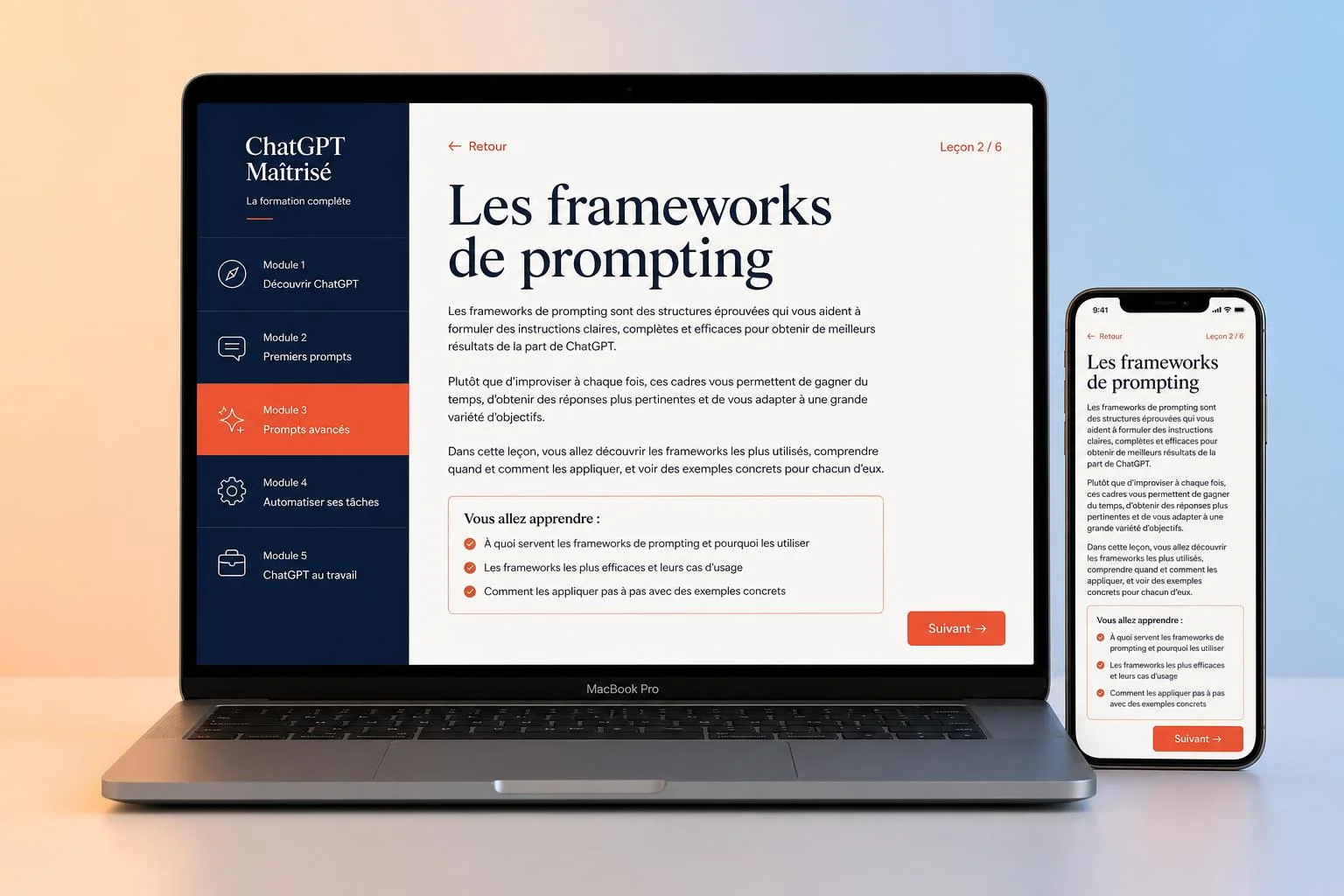Cours ChatGPT en ligne à suivre à son rythme depuis chez soi